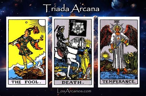 la muerte y el loco tarot|Combinación EL LOCO, LA MUERTE y LA TEMPLANZA.